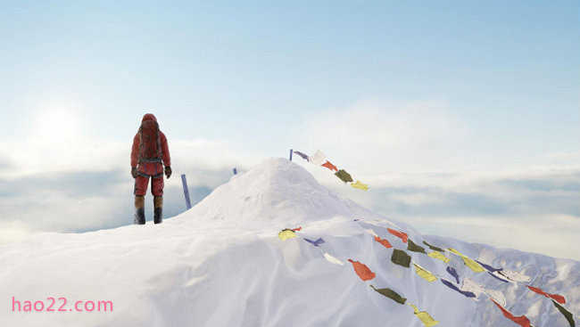 世界上最高的山峰 珠穆朗玛峰高度达到8848米 